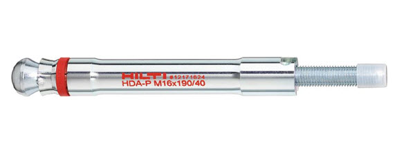 Hilti HDA-P Ultimate Performance  Pre-Set Undercut Anchor for Dynamic Loads M16 x 190/30 - 331546 - 8 Pieces | HDAPUA12125308